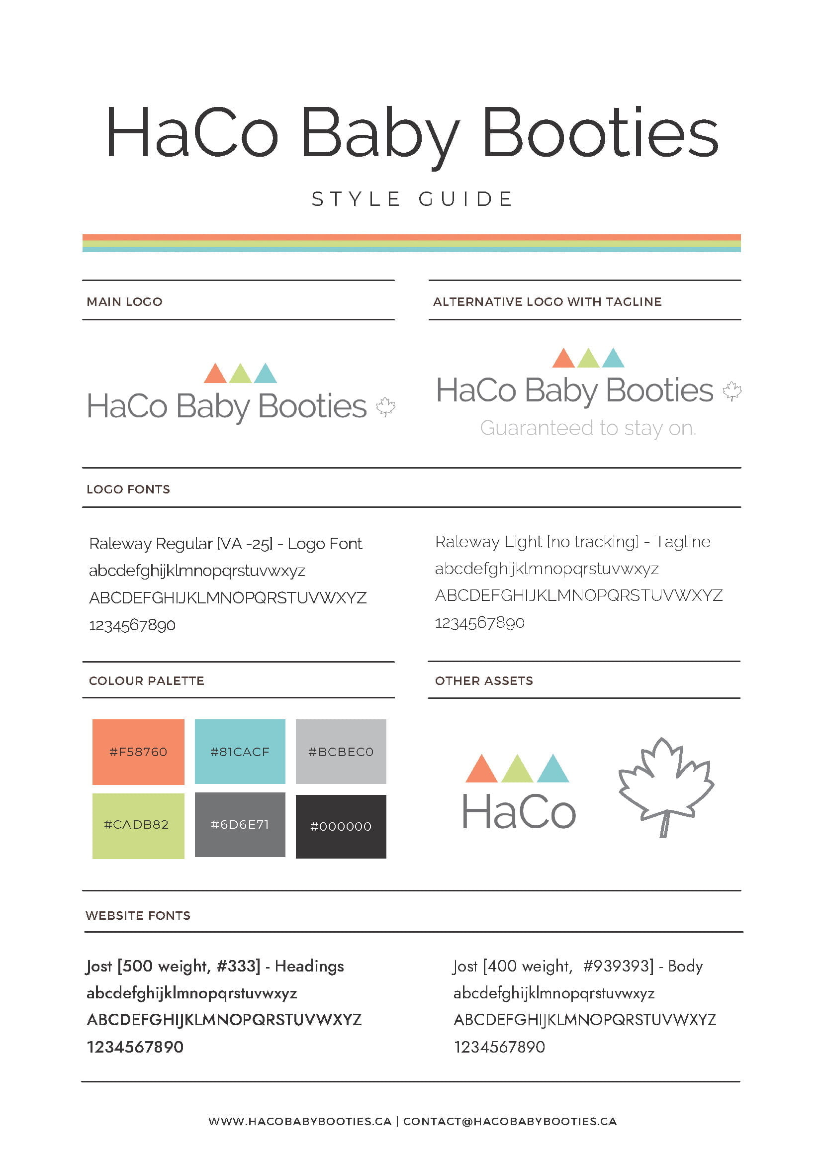 Haco Baby Booties Style Guide